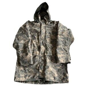 US Army Parka Small  Regular Jacket Cold Weather Universal USGI Digi Camouflage